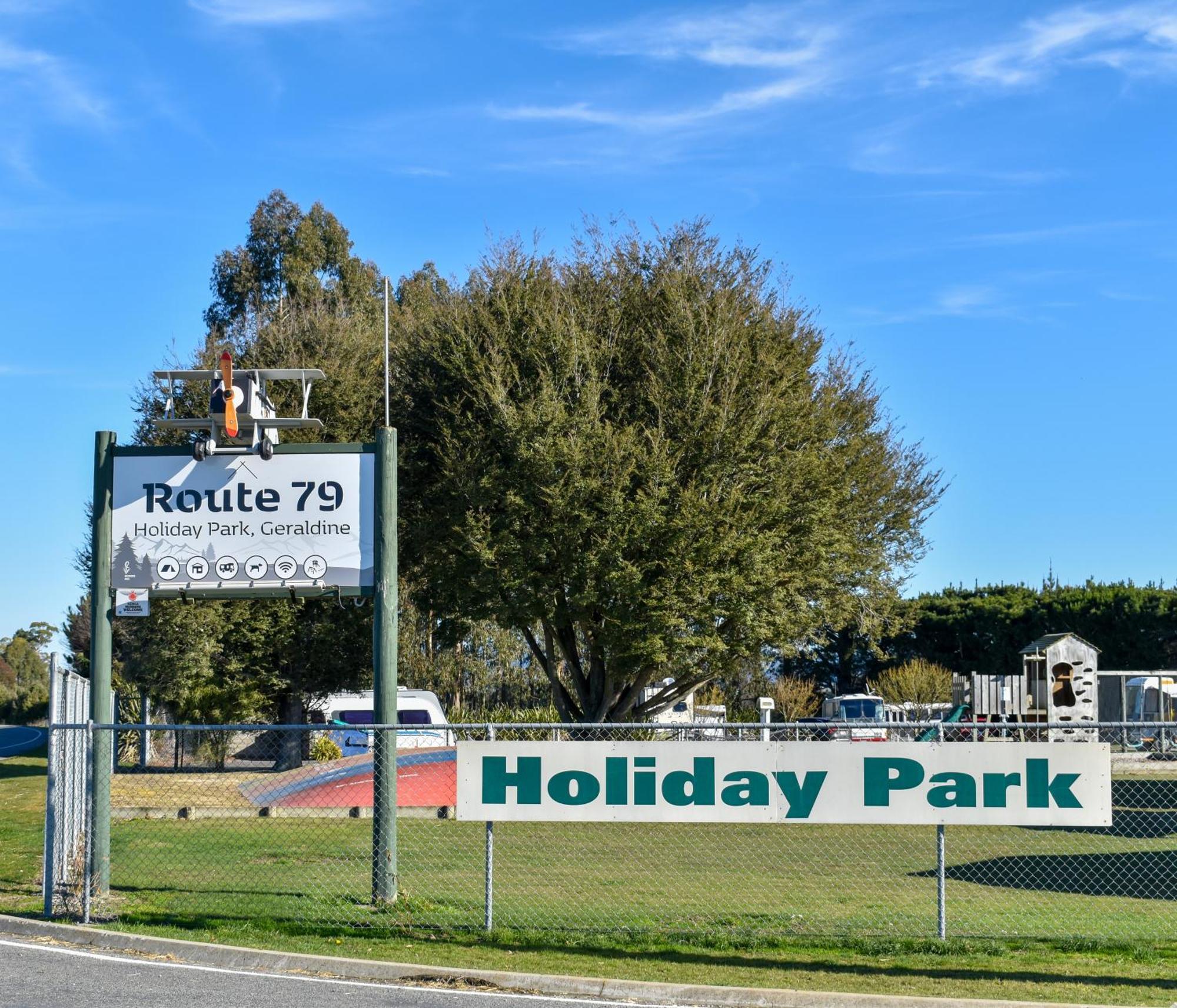 Route79 Holiday Park Geraldine Eksteriør bilde